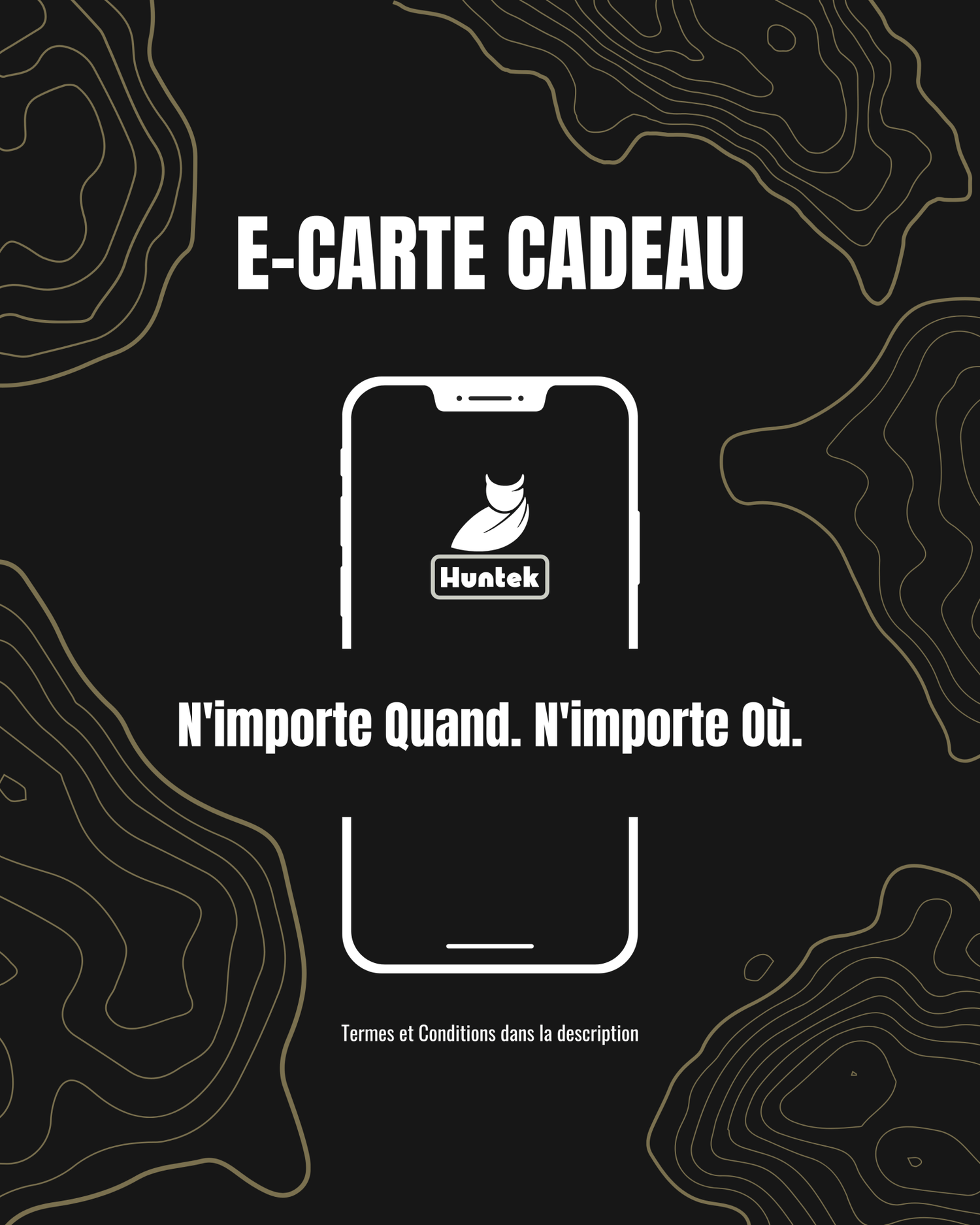 Huntek E - Gift Card by Huntek — E - Products