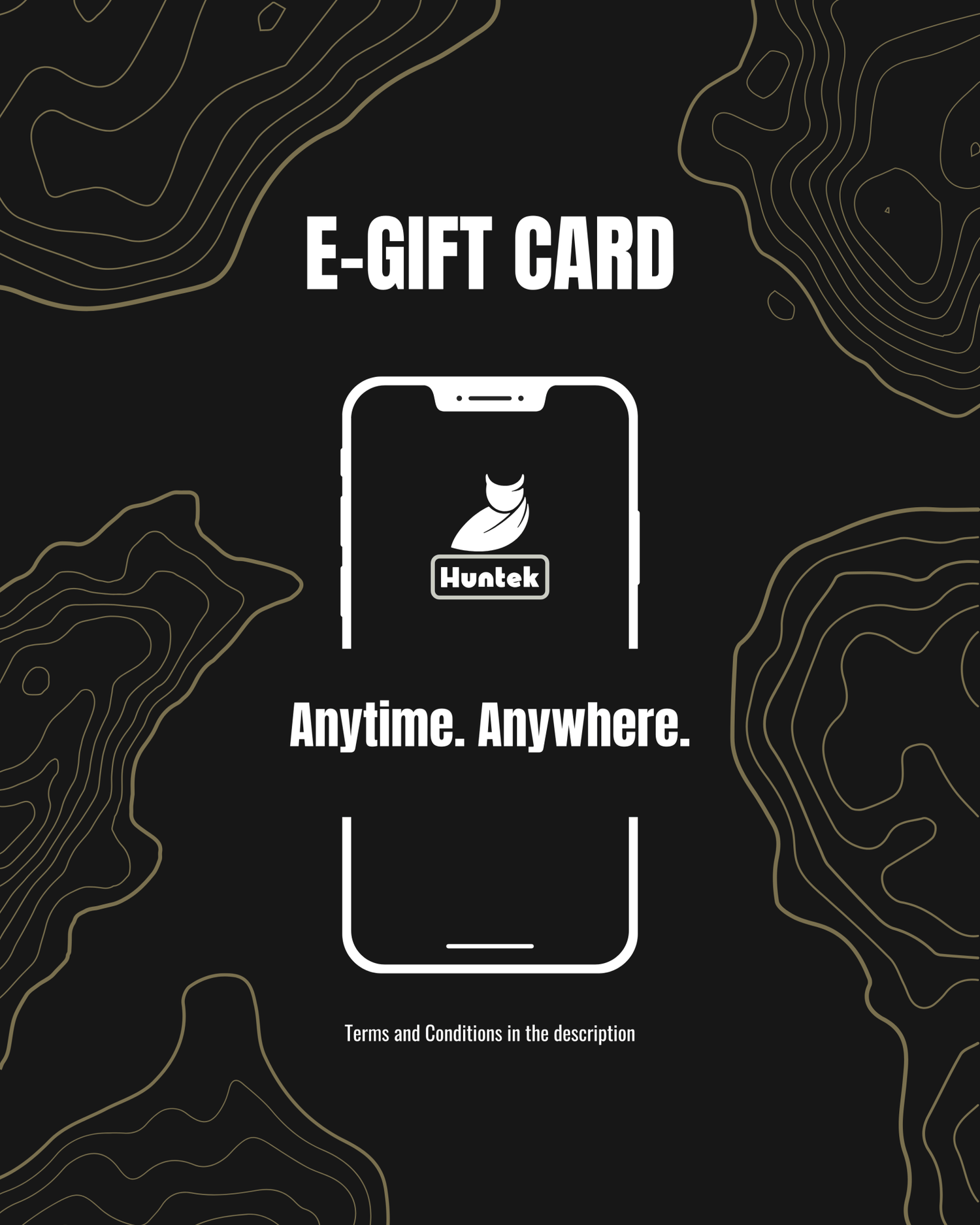 Huntek E - Gift Card by Huntek — E - Products